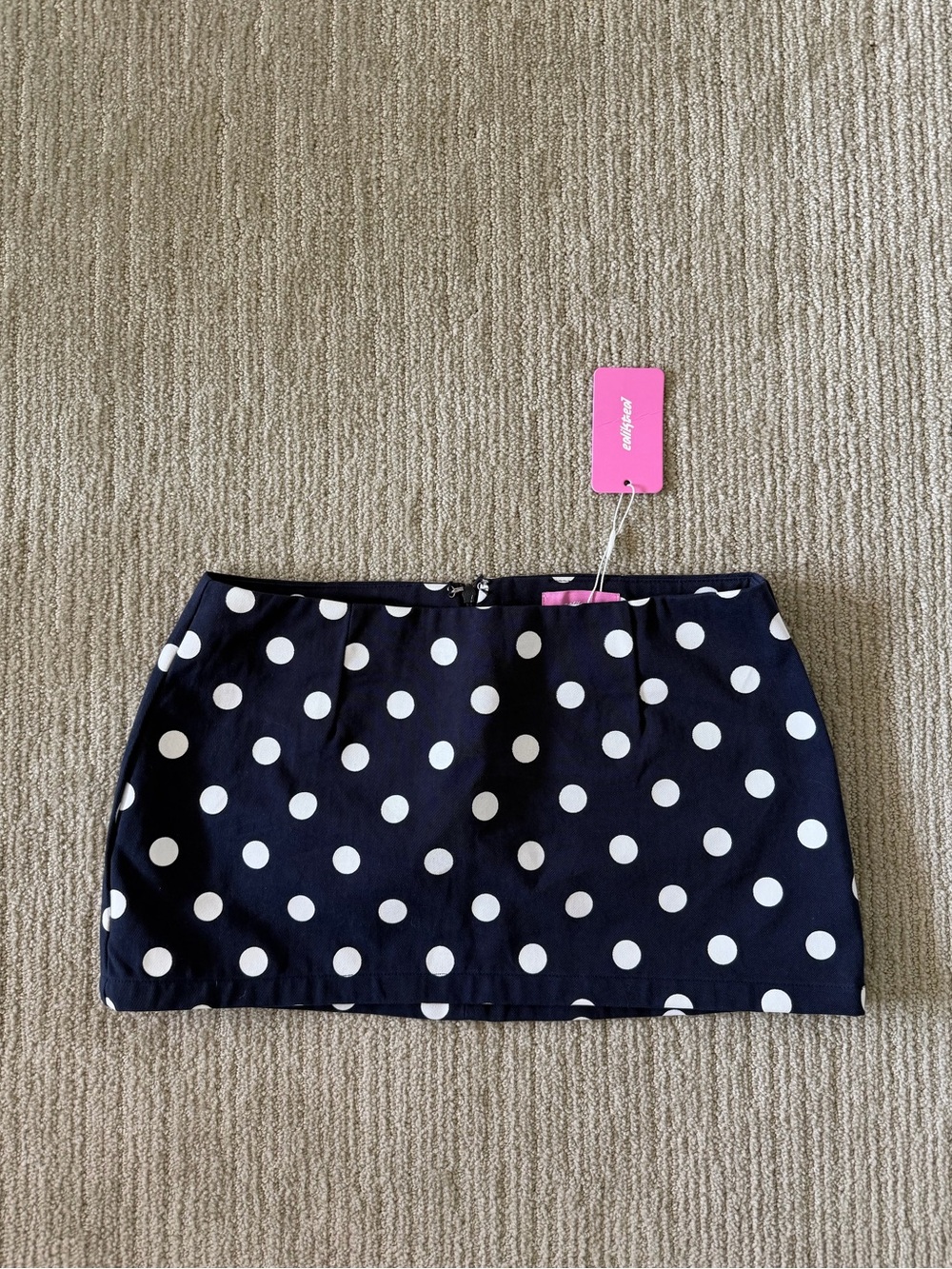 Noreen Polka Dot Mini Skirt NWT